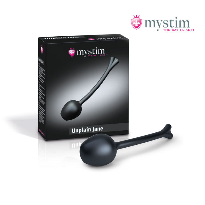 Mystim Unplain Jane E-Stim-geishakulor i medicinskt silikon