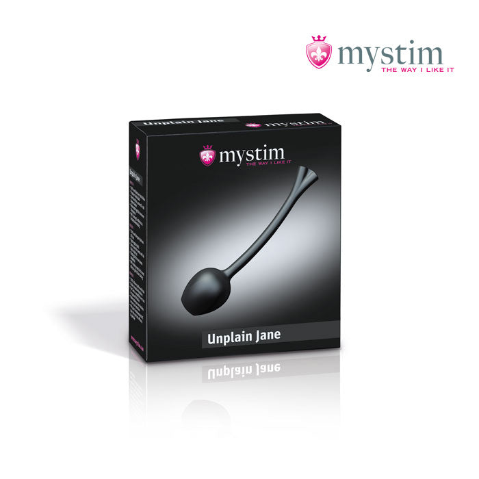 Mystim Unplain Jane E-Stim-geishakulor i medicinskt silikon