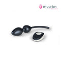 Mystim Jane Untamed E-Stim-geishakulor med vibration och fjärrkontroll