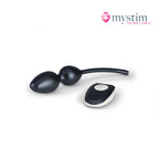 Mystim Jane Untamed E-Stim-geishakulor med vibration och fjärrkontroll