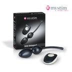 Mystim Jane Untamed E-Stim-geishakulor med vibration och fjärrkontroll