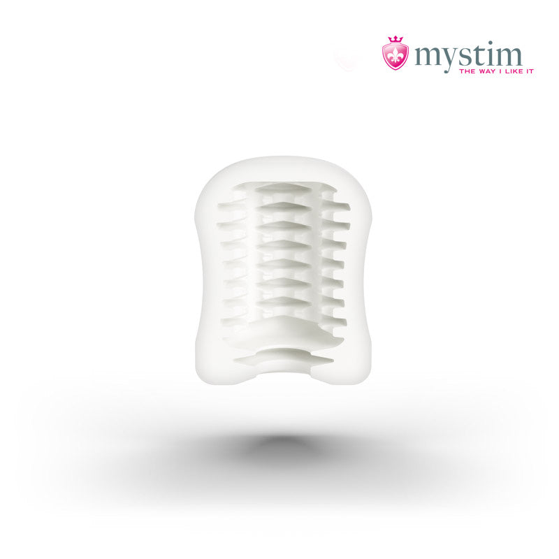 Mystim Ribbed Rita masturbator med ribbad struktur