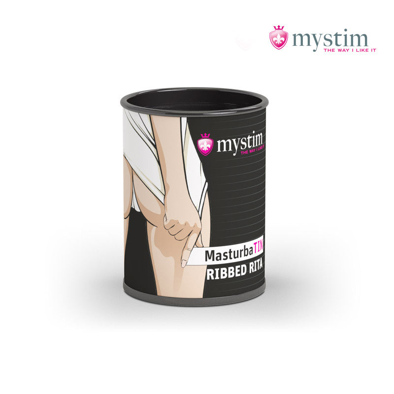 Mystim Ribbed Rita masturbator med ribbad struktur