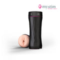Mystim Opus E vaginal E-Stim-masturbator med utbytbar sleeve