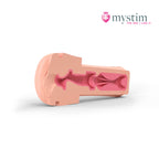 Mystim Opus E vaginal E-Stim-masturbator med utbytbar sleeve