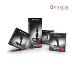 Mystim Flexing Flavio bipolär E-Stim-prostatastimulator i silikon