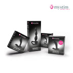 Mystim Twisting Tom quattropolar E-Stim-prostatastimulator i silikon