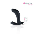 Mystim Twisting Tom quattropolar E-Stim-prostatastimulator i silikon