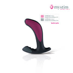 Mystim Twisting Tom quattropolar E-Stim-prostatastimulator i silikon