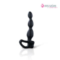 Mystim Big Bend-it! bipolär E-Stim-prostatastimulator i silikon