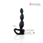 Mystim Big Bend-it! bipolär E-Stim-prostatastimulator i silikon