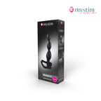 Mystim Big Bend-it! bipolär E-Stim-prostatastimulator i silikon