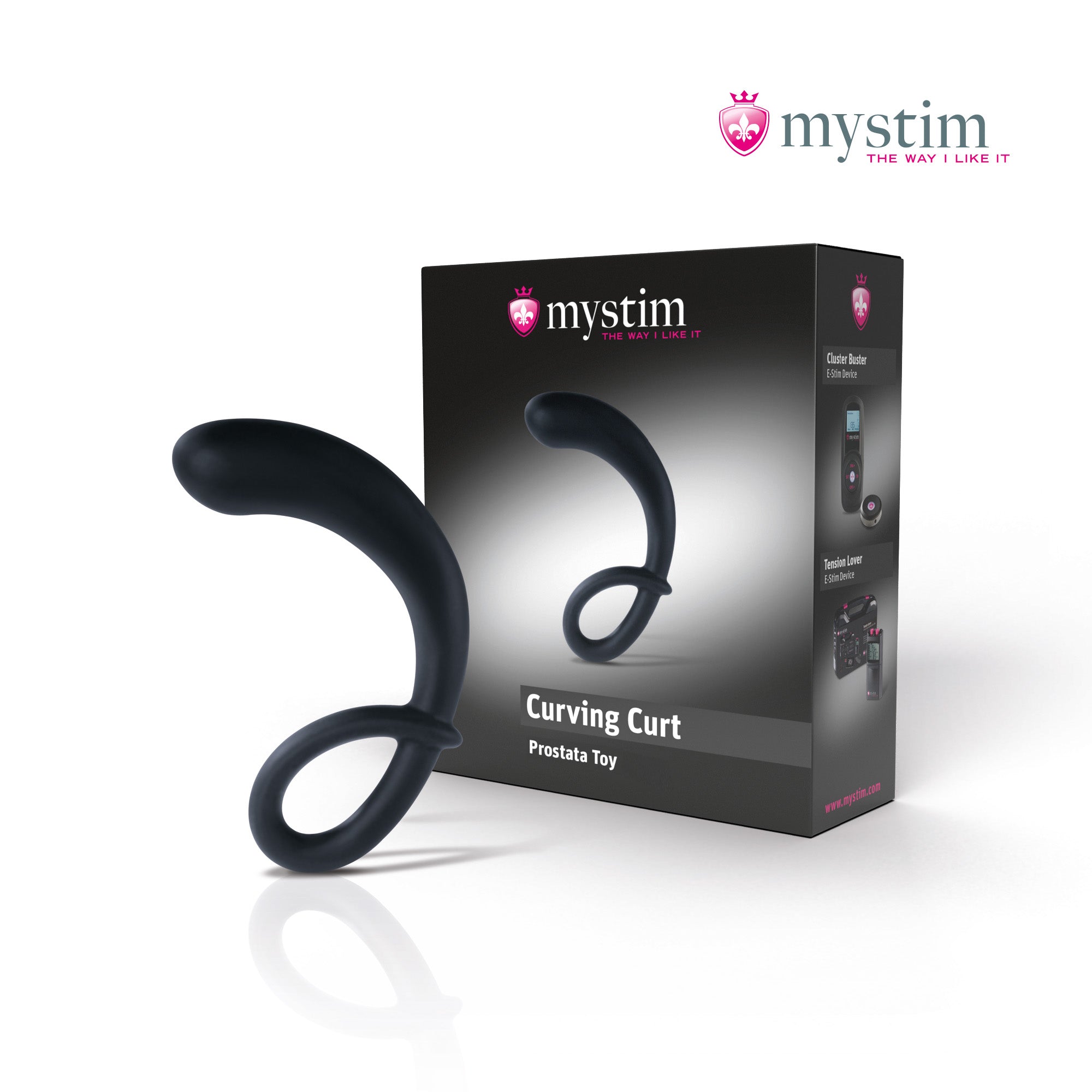 Curving Curt: vibrator för elektrisk stimulering och klitoral stimu...