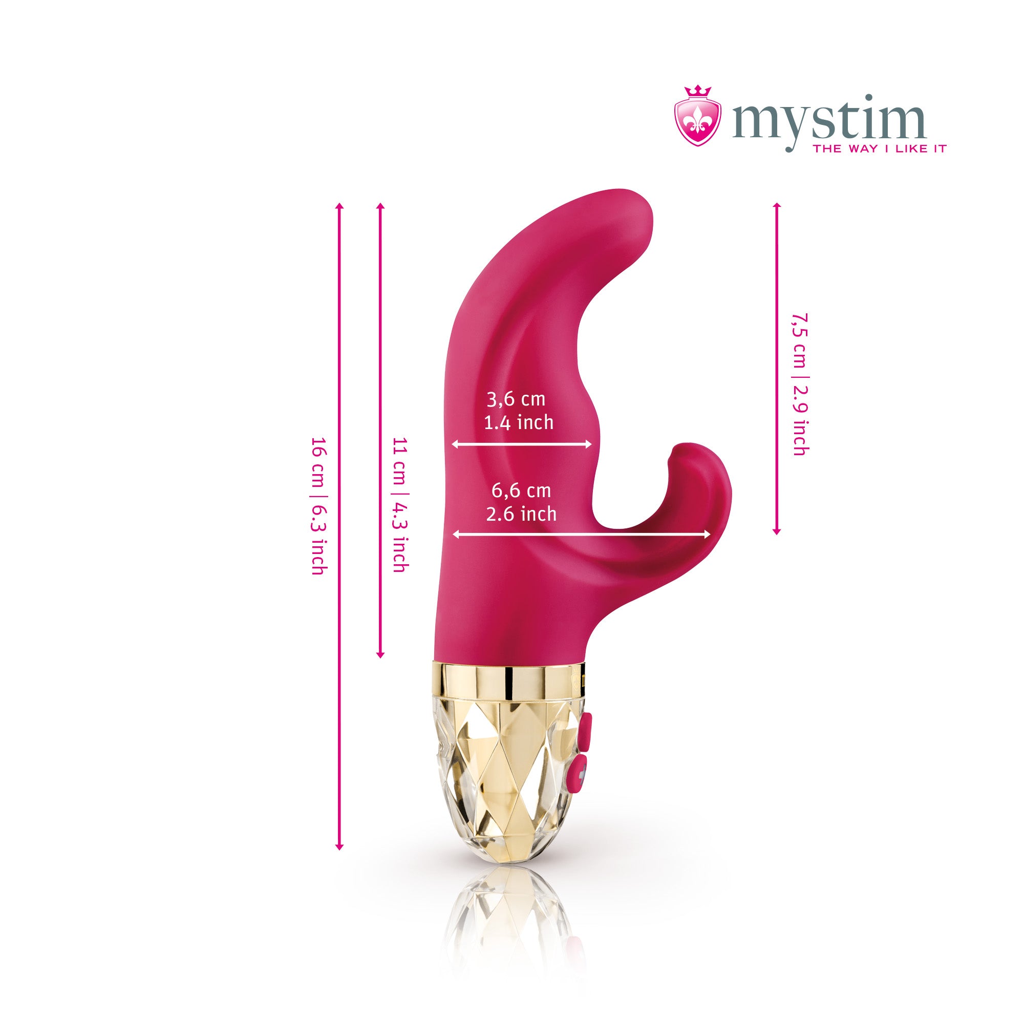 hop hop bob kraftfull g punktsvibrator med klitorisstimulans