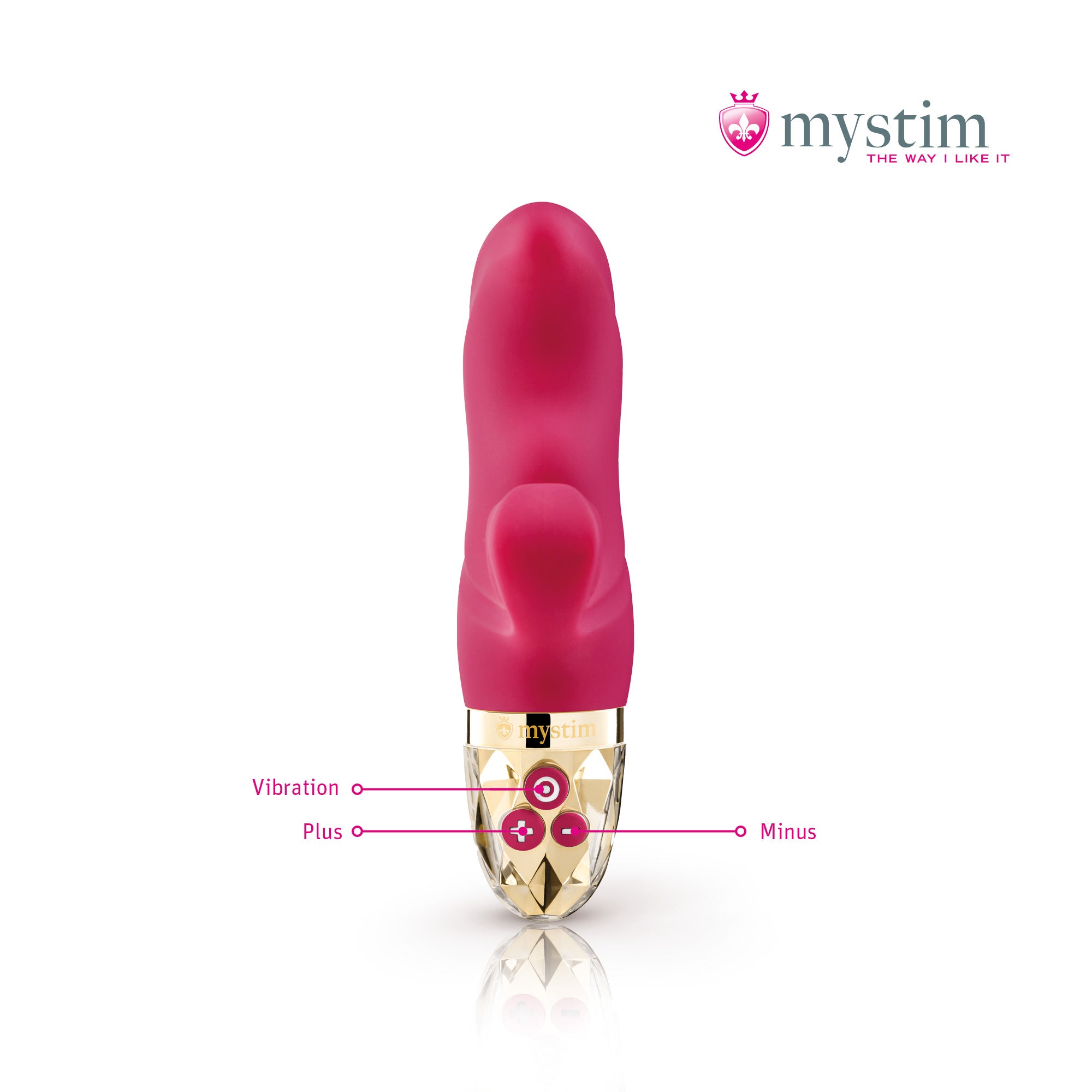 hop hop bob kraftfull g punktsvibrator med klitorisstimulans