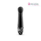 Mystim Right On Ron Black E-Stim-vibrator för G-punktsstimulering