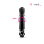 Mystim Right On Ron Black E-Stim-vibrator för G-punktsstimulering
