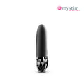 Mystim Sleak Freak Black E-Stim-vibrator med vibration och bäckenbottenträning
