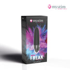 Mystim Sleak Freak Black E-Stim-vibrator med vibration och bäckenbottenträning