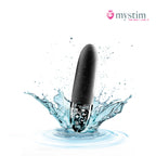 Mystim Sleak Freak Black E-Stim-vibrator med vibration och bäckenbottenträning