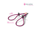 Mystim Rodeo Robin E-Stim-ögleset i medicinskt silikon