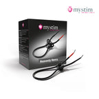 Mystim Heavenly Henry bipolär E-Stim-penisögla i medicinskt silikon