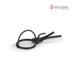 Mystim Pure Pete bipolär E-Stim-glansögla i medicinskt silikon