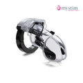 Mystim Pubic Enemy No. 1 E-Stim kyskhetsbur i silikon