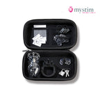Mystim Pubic Enemy No. 2 E-Stim-kyskhetsbur med justerbar passform