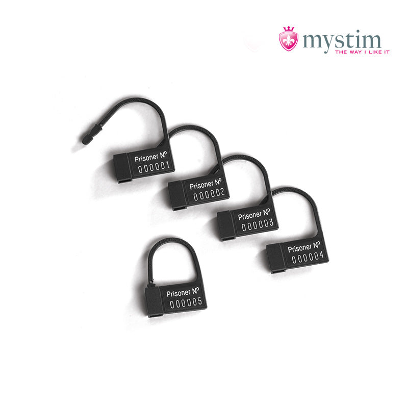 Mystim Pubic Enemy No. 2 E-Stim-kyskhetsbur med justerbar passform