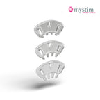 Mystim Pubic Enemy No. 3 E-Stim-kyskhetsbur med justerbar passform