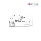 Mystim Pubic Enemy No. 3 E-Stim-kyskhetsbur med justerbar passform