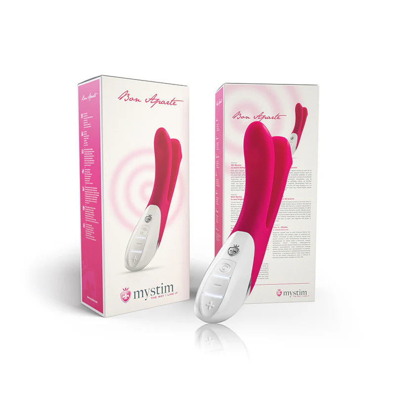 Mystim Bon Aparte flexibel vibrator med dubbla motorer – vattentät 25 cm