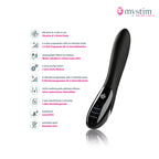 Mystim Electric Eric E-Stim-vibrator med dubbelmotor och bäckenbottenträning