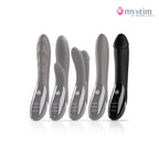 Mystim Tickling Truman E-Stim-vibrator med dubbelmotor och bäckenbottenträning
