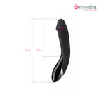 Mystim Tickling Truman E-Stim-vibrator med dubbelmotor och bäckenbottenträning