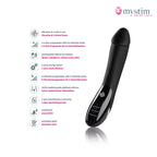 Mystim Tickling Truman E-Stim-vibrator med dubbelmotor och bäckenbottenträning