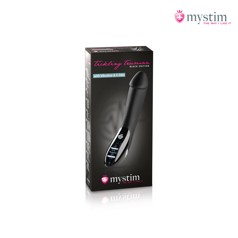 Mystim Tickling Truman E-Stim-vibrator med dubbelmotor och bäckenbottenträning