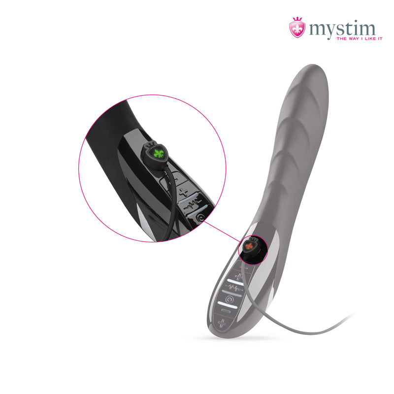 Mystim Sizzling Simon E-Stim-vibrator med dubbelmotor och bäckenbottenträning