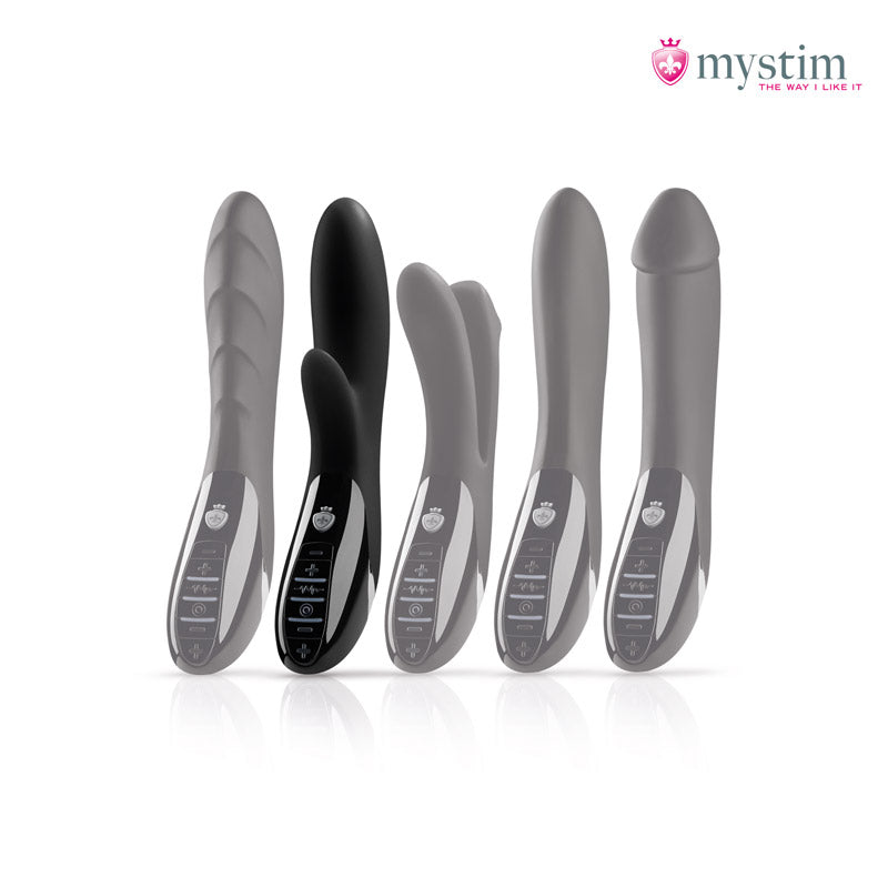 Mystim Daring Danny E-Stim-vibrator med dubbelmotor och bäckenbottenträning