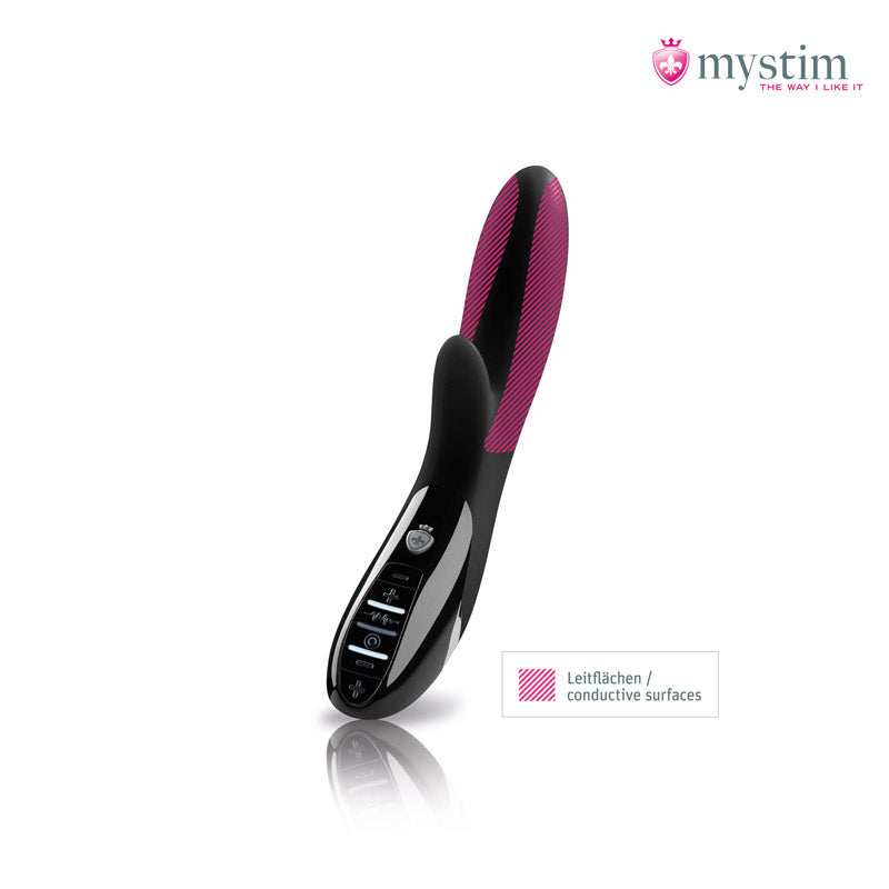 Mystim Daring Danny E-Stim-vibrator med dubbelmotor och bäckenbottenträning