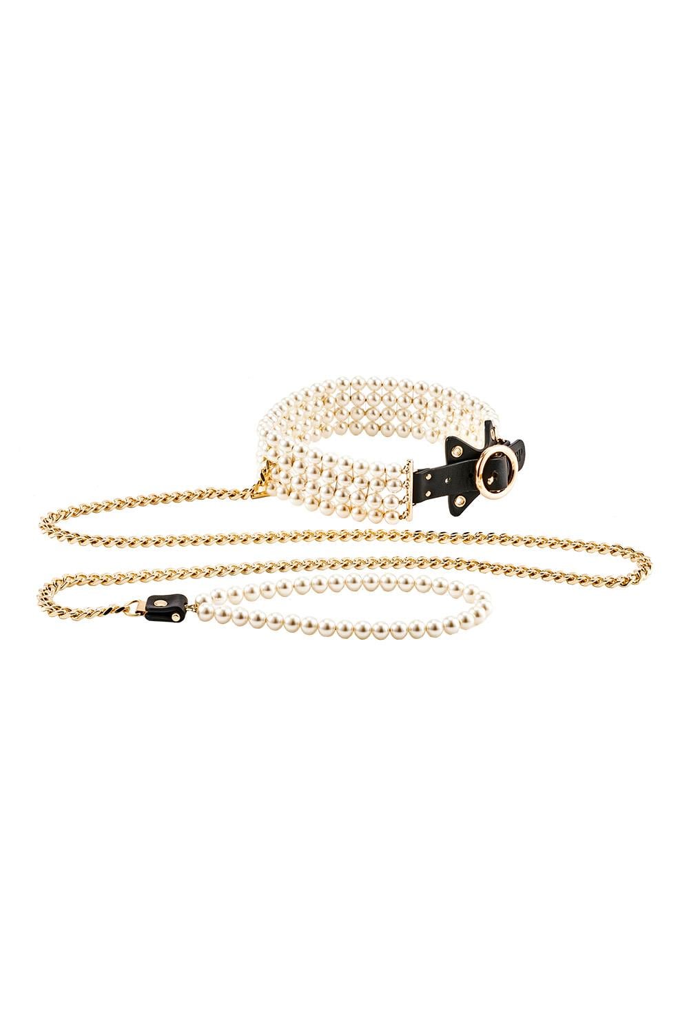 Guilty Pleasure Luminious Pearl Leash And Collar
