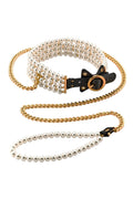 Guilty Pleasure Luminious Pearl Leash And Collar
