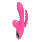 Erospace sugvibrator med analpärlor