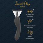 Erospace 2-i-1 vibrator med sugfunktion
