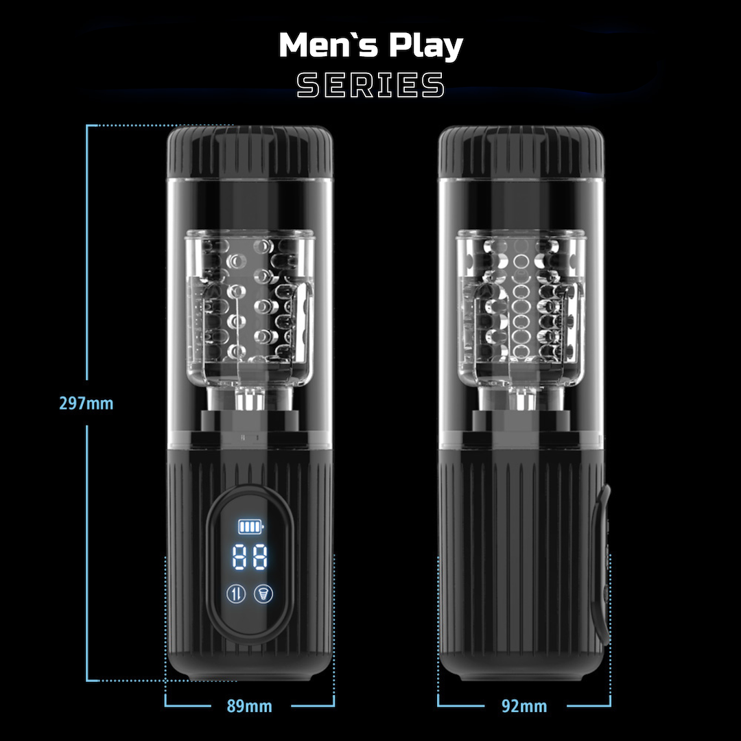 Erospace automatisk masturbator med sugfunktion