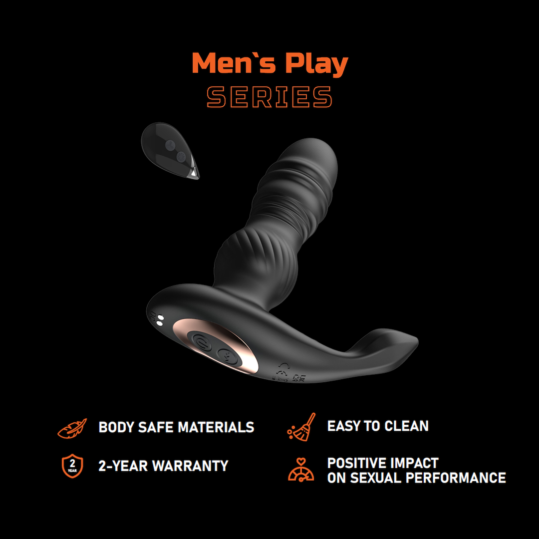 Erospace prostatamassager med fjärrkontroll