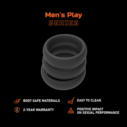 Erospace erektionsringar  3-Pack
