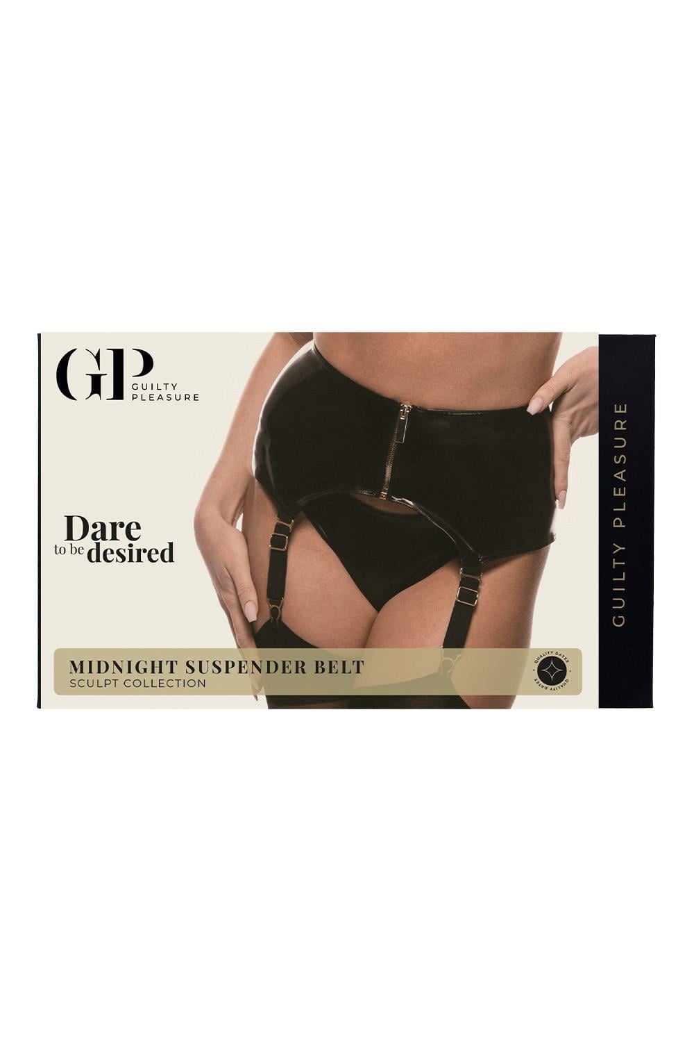 Midnight Suspender Belt svart