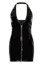 Helix Halter Dress svart